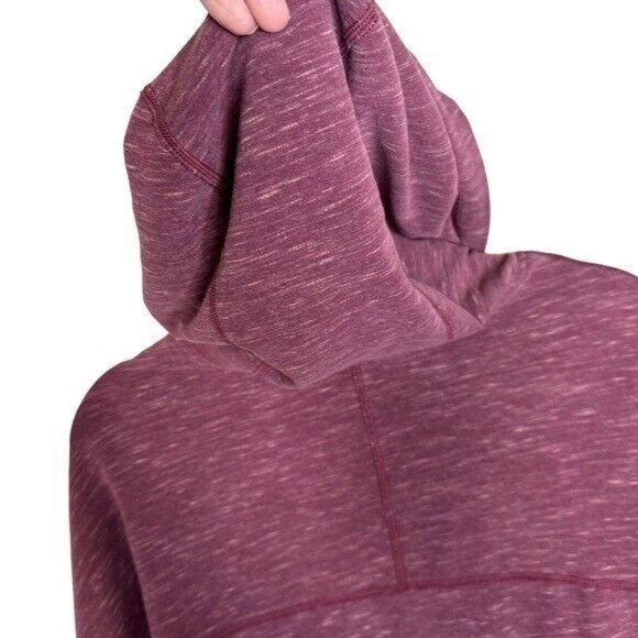Lululemon Om & Roam Pullover Heathered Marled Rust Berry / Rust Berry Size 8 - Picture 8 of 9